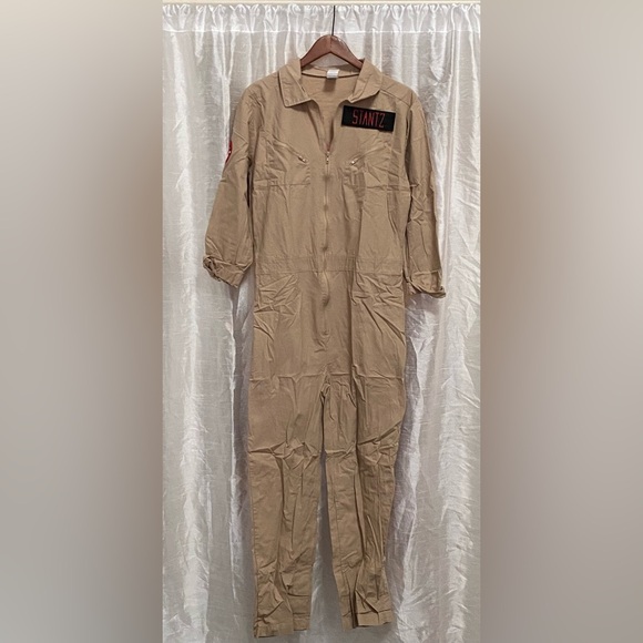 Ghostbusters Jumpsuit, elbow pads,utility belt,name patches, size xs/sm - Picture 2 of 4